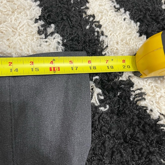 Brand New Size Medium Canvas Tote Bag With Cartoon Character Print In Charcoal - Picture 9 of 11